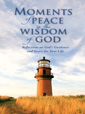 cover image of Moments of Peace in the Wisdom of God